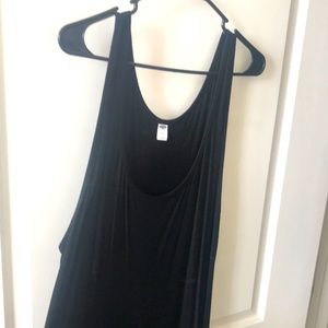 Long black maxi dress